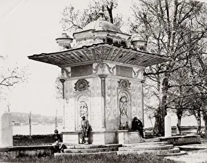 Bosphorous Prints: Water fountain, Constaninople, Istanbul, Turkey