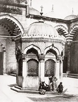 Water fountain, Constantinople (Istanbul), Turkey, c. 1880