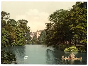 Water scene between Heedenthor and Bischofsthor, Bremen, Ger