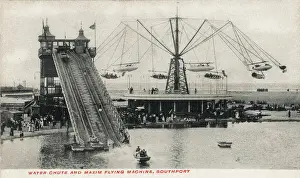 Ride Prints: Water Shute and Maxim Flying Machine