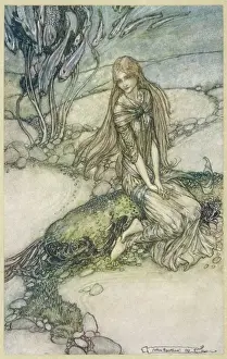 Nymph Prints: Water Spirit Undine 1909