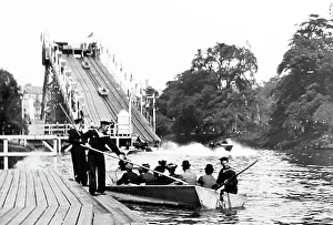 Fairground Prints: Water splash ride
