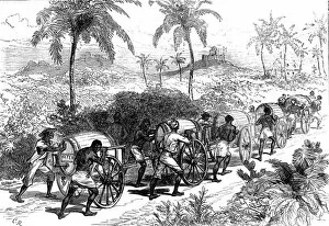 Images Dated 15th March 2005: Water supply to Cape Coast Castle, 1874