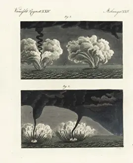 Bilderbuchfurkinder Prints: Water tornados observed in the Mediterranean