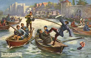 Medaeval Prints: Water Tournament