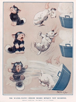 Bonzo Collection: The Water-wave! by G. E. Studdy