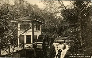 Groudle Prints: The Water Wheel, Groudle Glen, Isle of Man