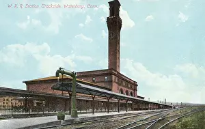 Waterbury Union Station, Waterbury, Connecticut, USA