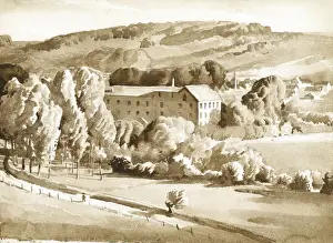 Watercolour landscape