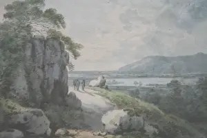 Smyth Prints: Watercolour painting of a coastal scene