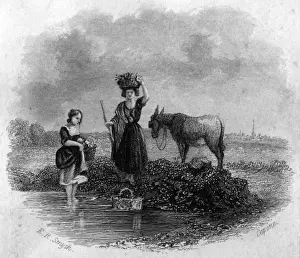 Smyth Prints: Watercress gatherers