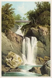 Loch Gallery: Waterfall at Inversnaid