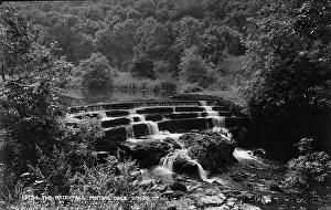 Serenity Prints: The Waterfall, Monsal Dale