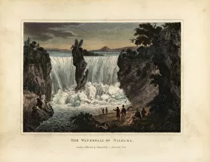 Buffon Collection: The Waterfall of Niagara