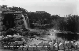 Annes On Sea Prints: Waterfall at Promenade Gardens