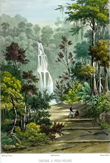 Vaillant Prints: Waterfall Pulo Penang