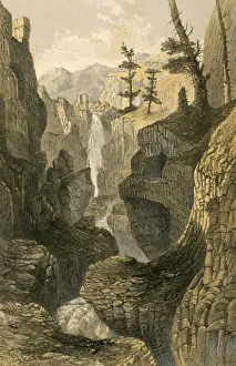 Water Fall Prints: Waterfall in Tartary