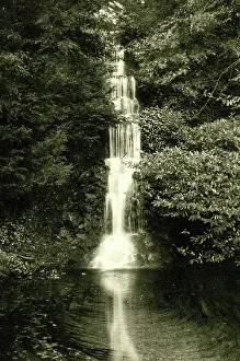 Cascade Prints: Waterfall, Tillingbourne Valley, Leith Hill, Surrey