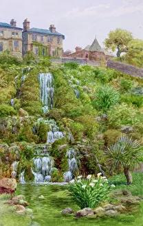 Cascade Prints: Waterfall at Ventnor, Isle of Wight