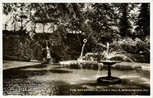Waterfalls Prints: The Waterfalls, Lickey Hills, Warwickshire
