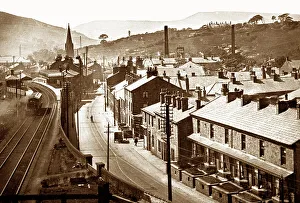 Rossendale Prints: Waterfoot from the Glen, early 1900s
