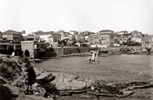 Waterfront, Beirut, Lebanon circa 1880s