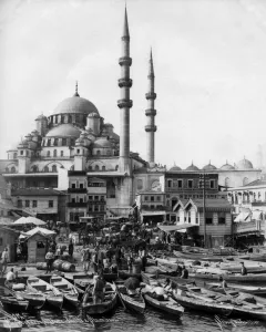 Hagia Prints: Waterfront and Hagia Sophia, Istanbul, Turkey
