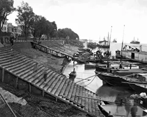 Waterfront, Hankow (Hankou), China