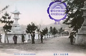Prefecture Prints: Waterfront at Itsukushima - Miyajima - Hatsukaichi, Japan