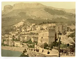 Water Front Prints: Waterfront, Monte Carlo, Monaco (Riviera)
