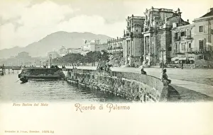 Tyrrhenian Prints: Waterfront - Palermo, Sicily, Italy