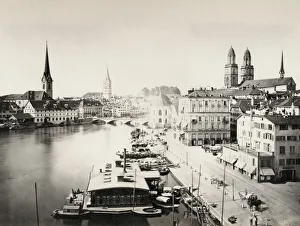 Waterfront at Zurich, Switizerland