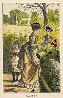 Watering Garden / Girls Ow