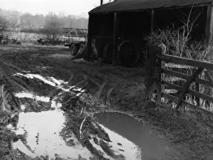 Waterlogged Farmyard
