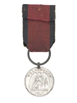 Peninsular Gallery: Waterloo Medal 1815