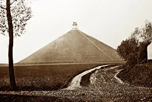 Waterloo Monument, Belgium, Victorian period