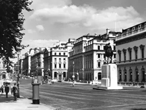 Waterloo Place and Regent Street, London, with its fine stately buildings