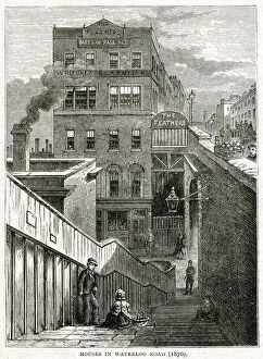 Alleyway Gallery: Waterloo Road, London 1876