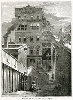 Alleyway Gallery: Waterloo Road, London 1876