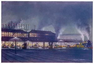Waterloo Gallery: Waterloo Station, Night