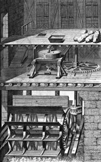 Watermill in 18th C