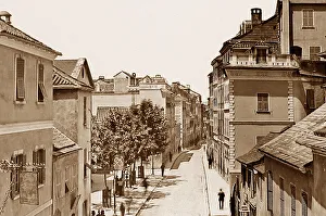 Gibralter Prints: Waterport Street, Gibralter