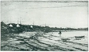 Dotted Prints: Water's Edge Houses