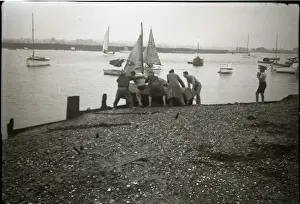 Hockley Prints: The Waterside, Hullbridge, Essex