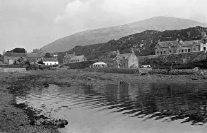 Ripples Prints: Waterside scene with houses, Scotland