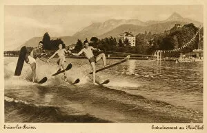 Alpine Collection: Waterskiing fun in Lake Geneva at Evian-les-Bains