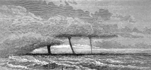 Waterspouts in the Mediterranean, 1872