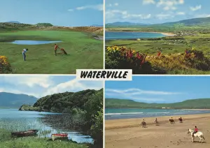 Canoes Prints: Waterville, Multi-View (canoes), Republic of Ireland
