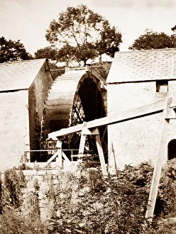 Waterwheel China clay quarry, Tregargus Valley, Cornwall