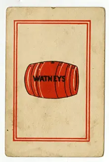 Families Prints: Watneys Happy Families - card back design